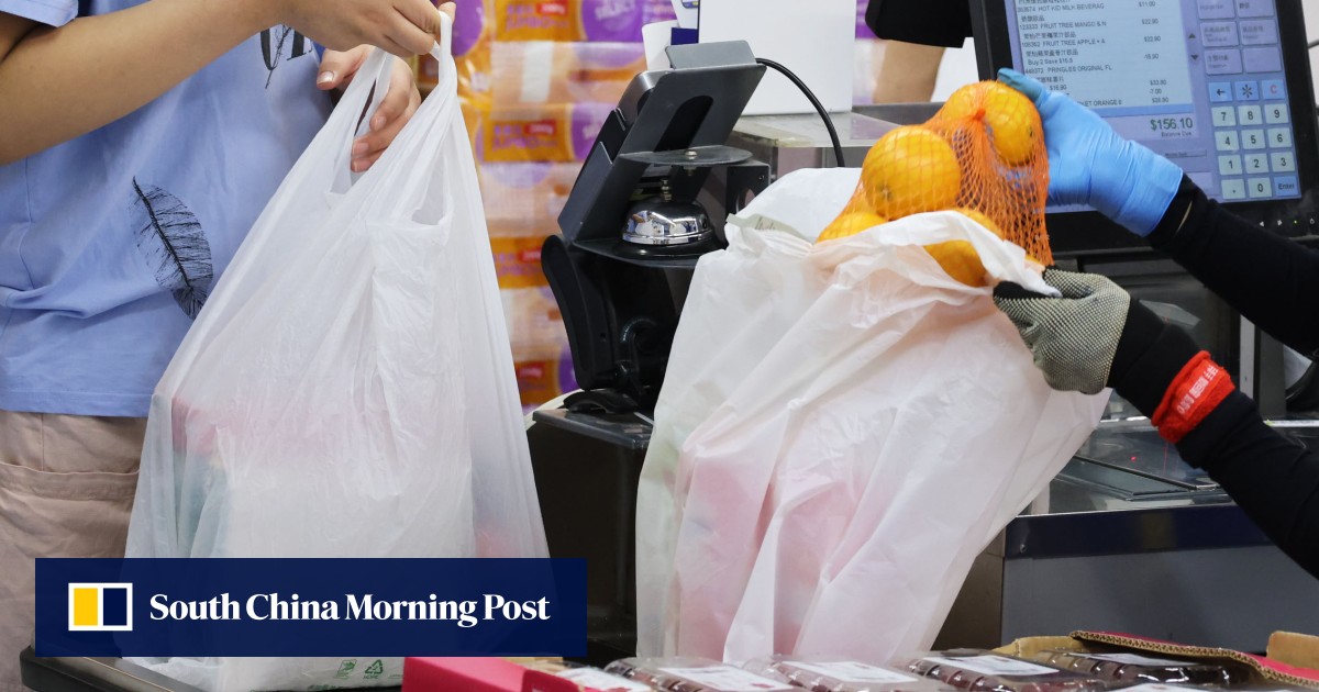 Plastic shopping bag charge should be increased to at least HK2, says Hong Kong environmental