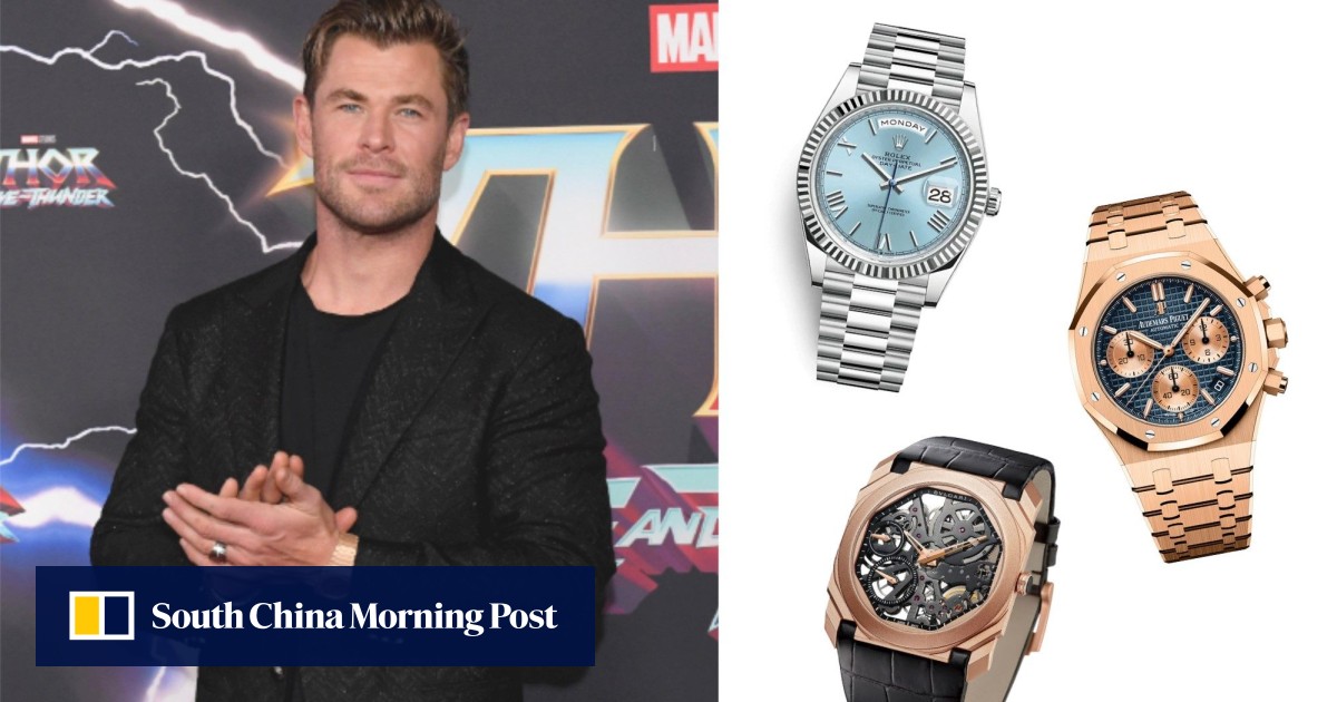 Chris Hemsworth's Rolex watch game just went to another level