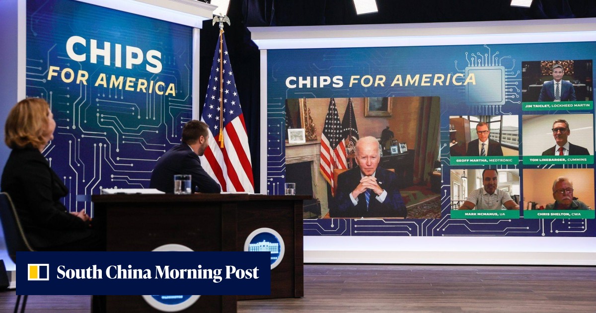 Tech war: US chips act casts shadow over Beijing’s semiconductor self ...