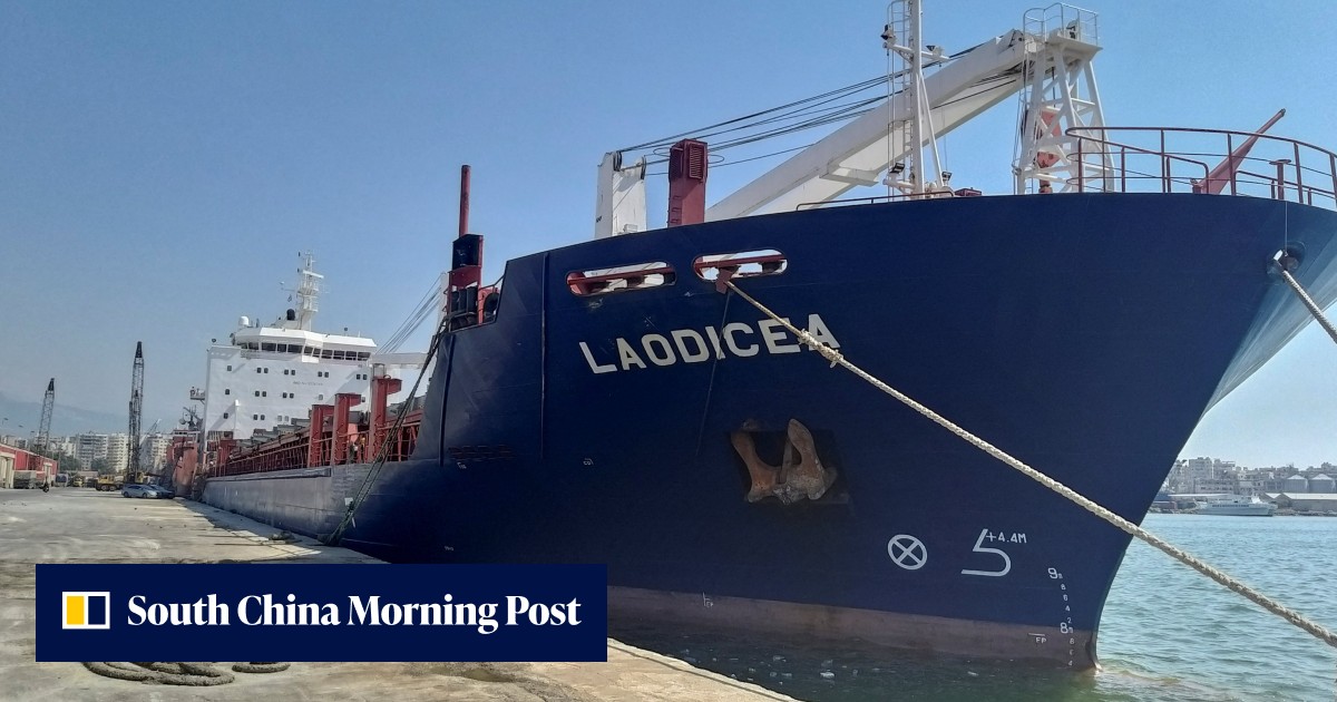 Ukraine war: Lebanon seizes ship carrying ‘stolen’ Ukrainian grain