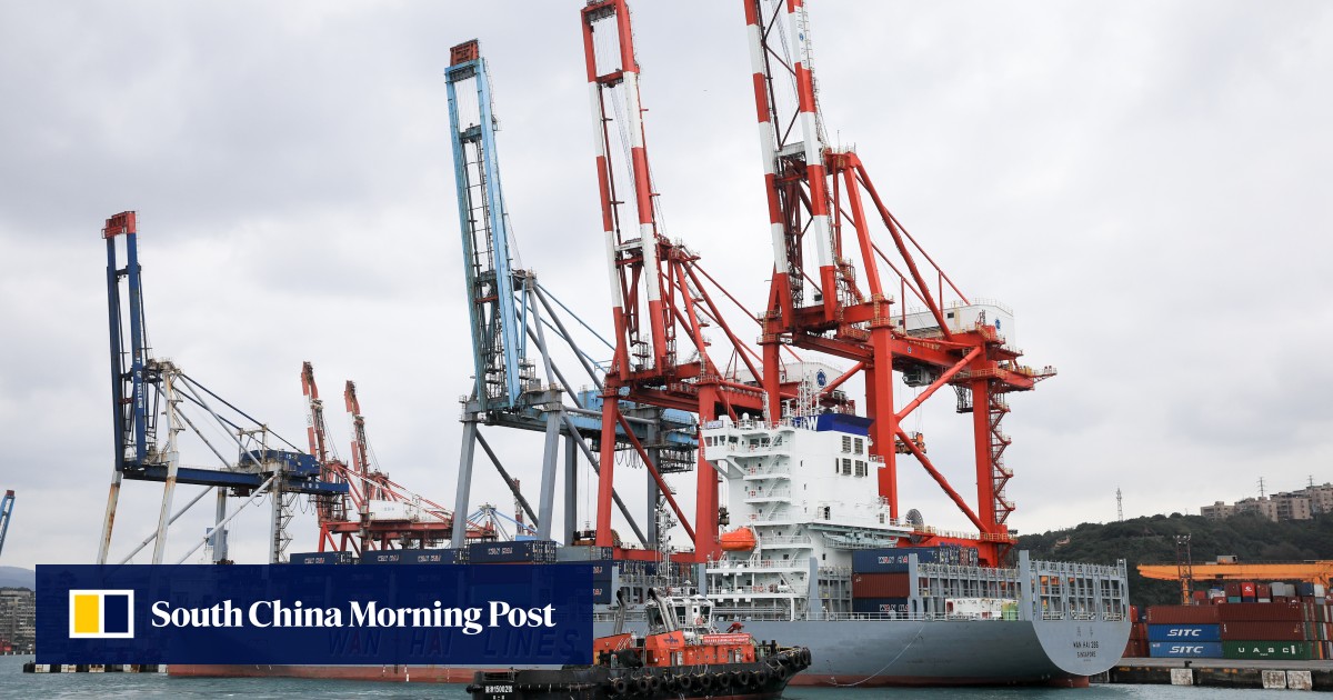 Global shipping lines postpone sailings and plan detours around Taiwan