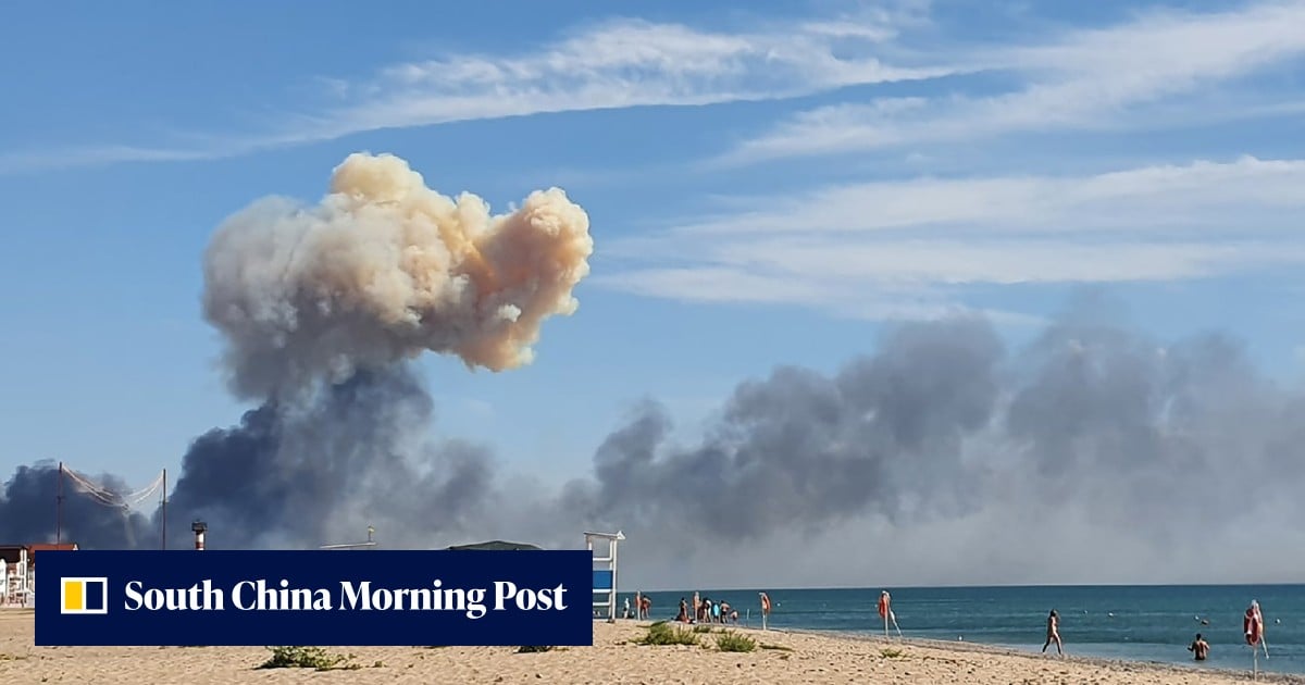 Ukraine says 9 Russian warplanes destroyed in Crimea blasts | South ...