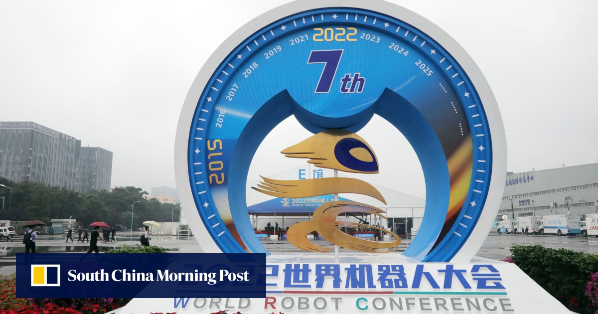 Robot designed for quick Covid-19 oral swab tests shine in Beijing tech show