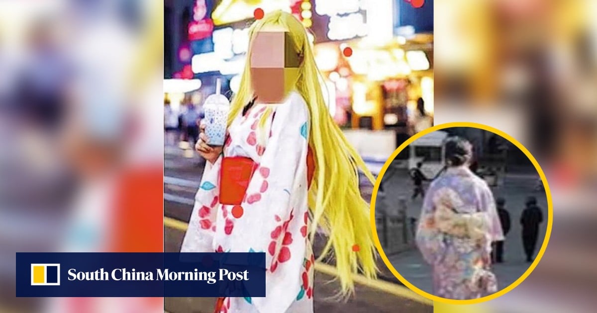Editor Ansættelse Retfærdighed 'You are Chinese, aren't you?' Shock after kimono-clad woman cosplaying as  manga character is detained by police | South China Morning Post