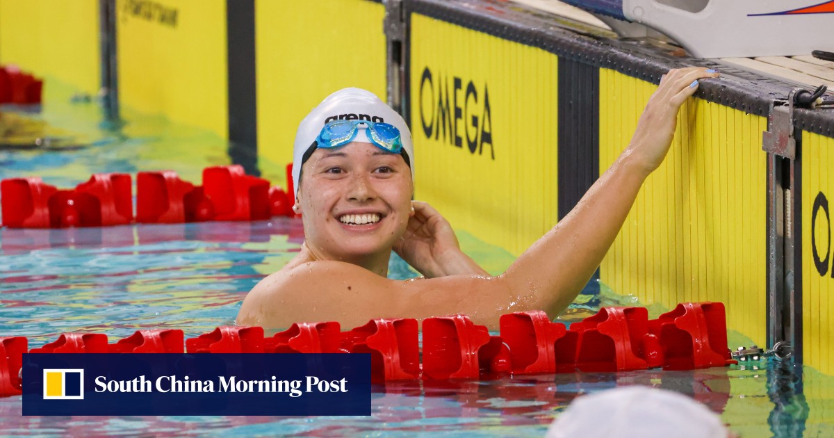 Hong Kong Swimming Championships Siobhan Haughey in winning return