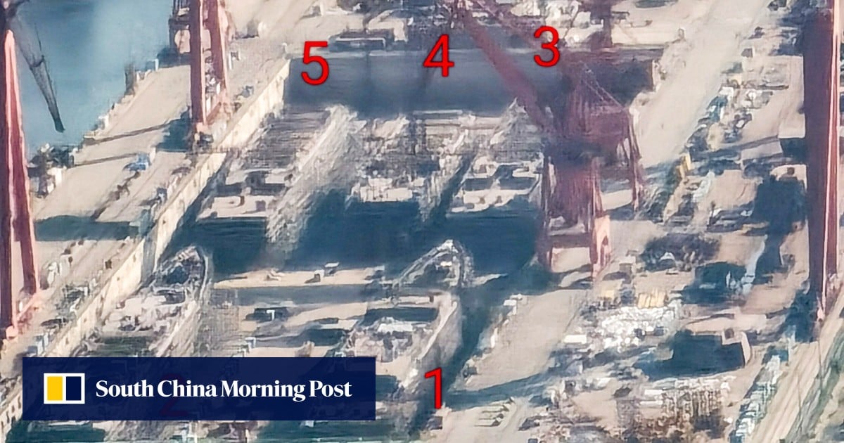 Destroyer photos offer clues about Chinese navy’s growing fleet | South ...