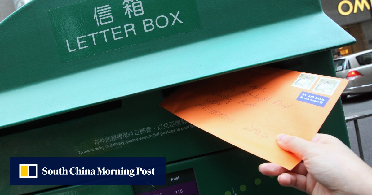 Hong Kong postage increase: local letters weighing 30 grams or less to