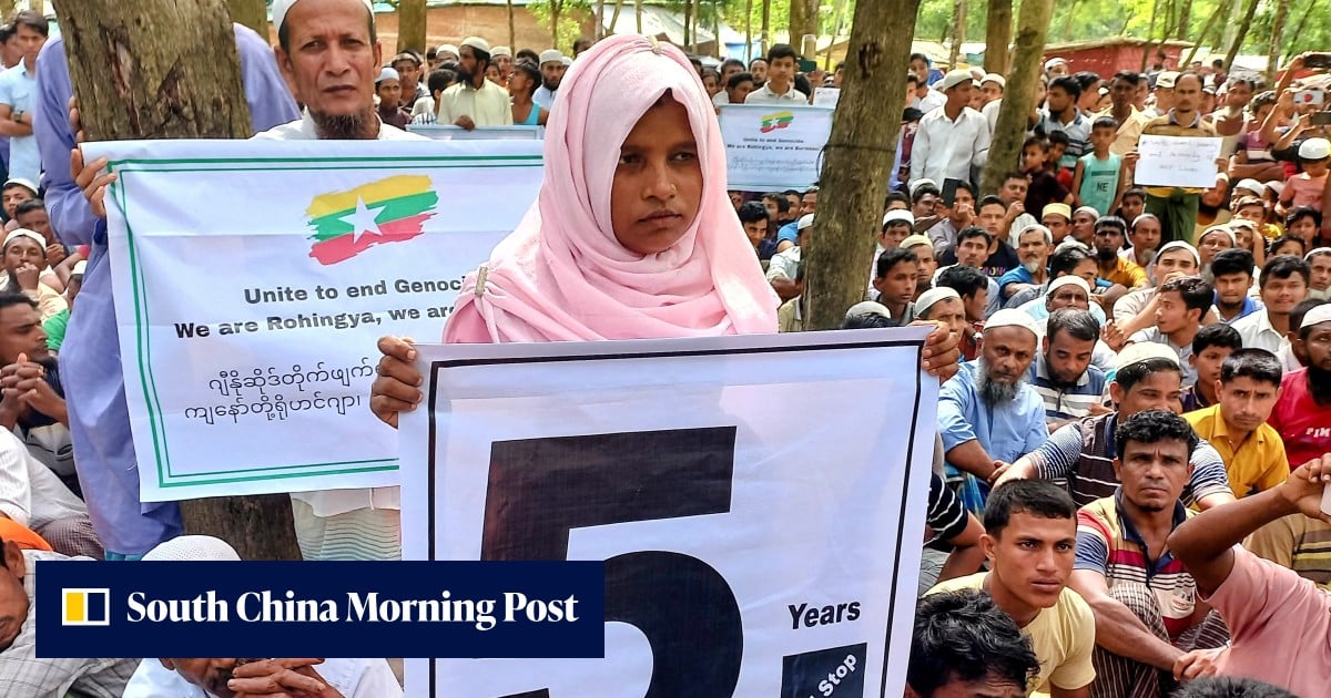 The Rohyinga Genocide Rohingya refugees from Myanmar mark ‘Genocide Remembrance Day’ in ...