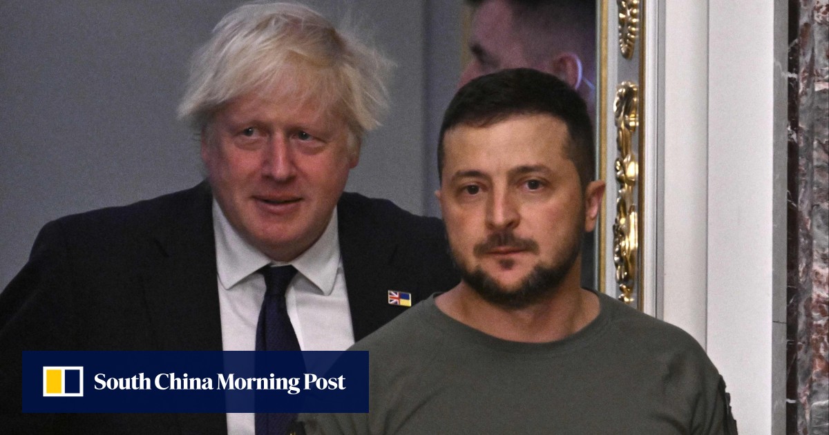 Volodymyr Zelensky hails Boris Johnson as ‘true friend’ during British ...