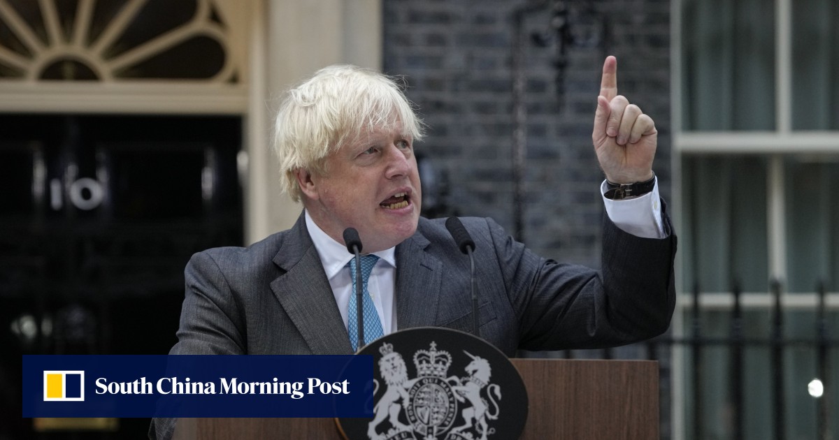 UK’s Boris Johnson says farewell, comparing himself to a Roman dictator and ‘booster rocket’