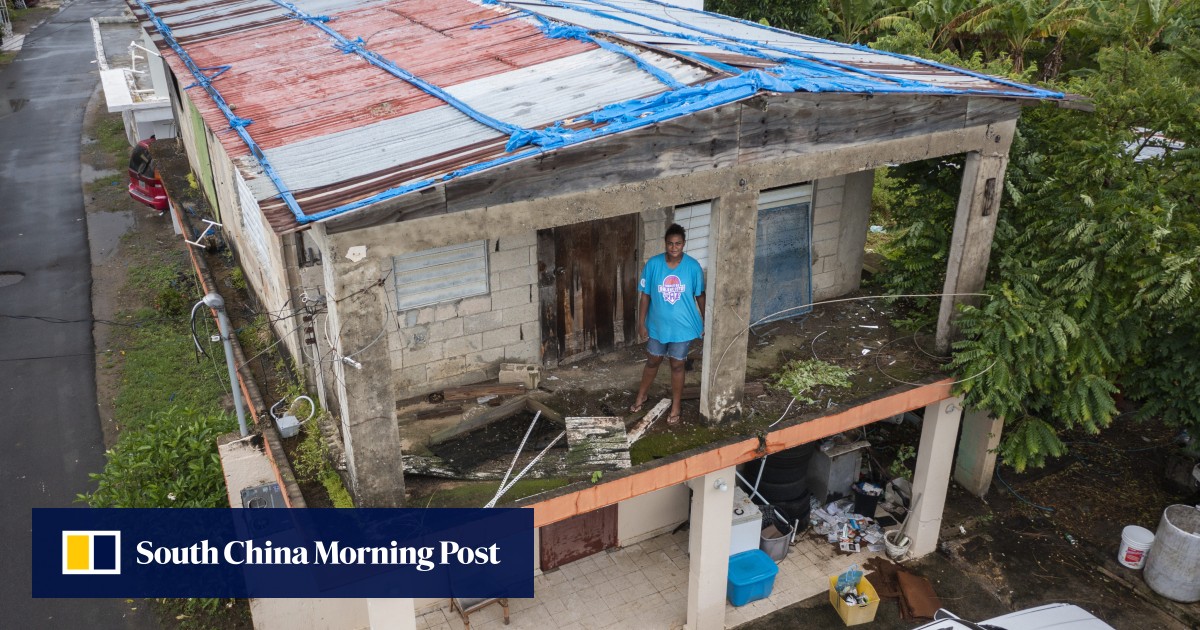 Hurricane batters Puerto Rico, thousands without power as anniversary of deadly storm approaches