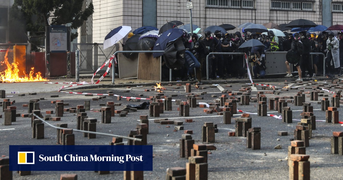 Hong Kong protests: head of largest opposition party denies taking part ...