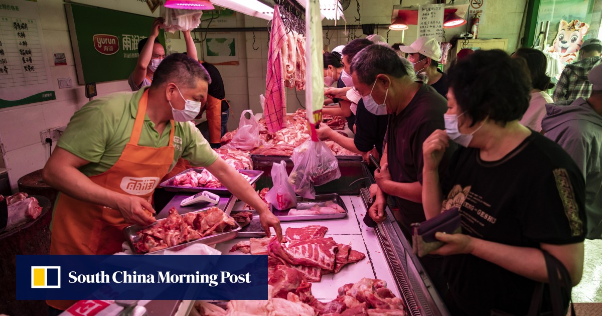 China’s rising pork prices trigger inflation concerns as state reserves