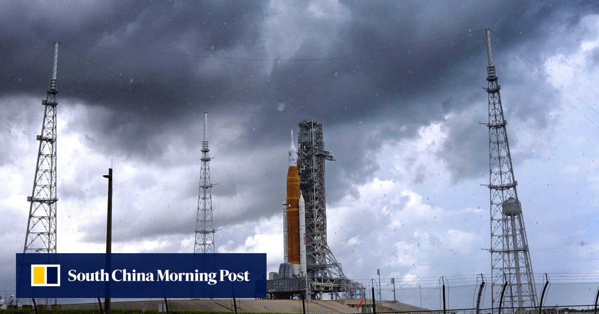 Hurricane Ian forces Nasa’s moon rocket back into storage - South China Morning Post