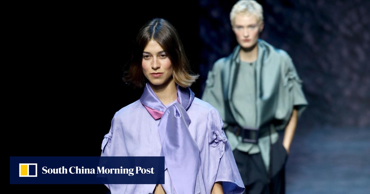 Milan Fashion Week: Armani offered shimmery elegance for spring/summer