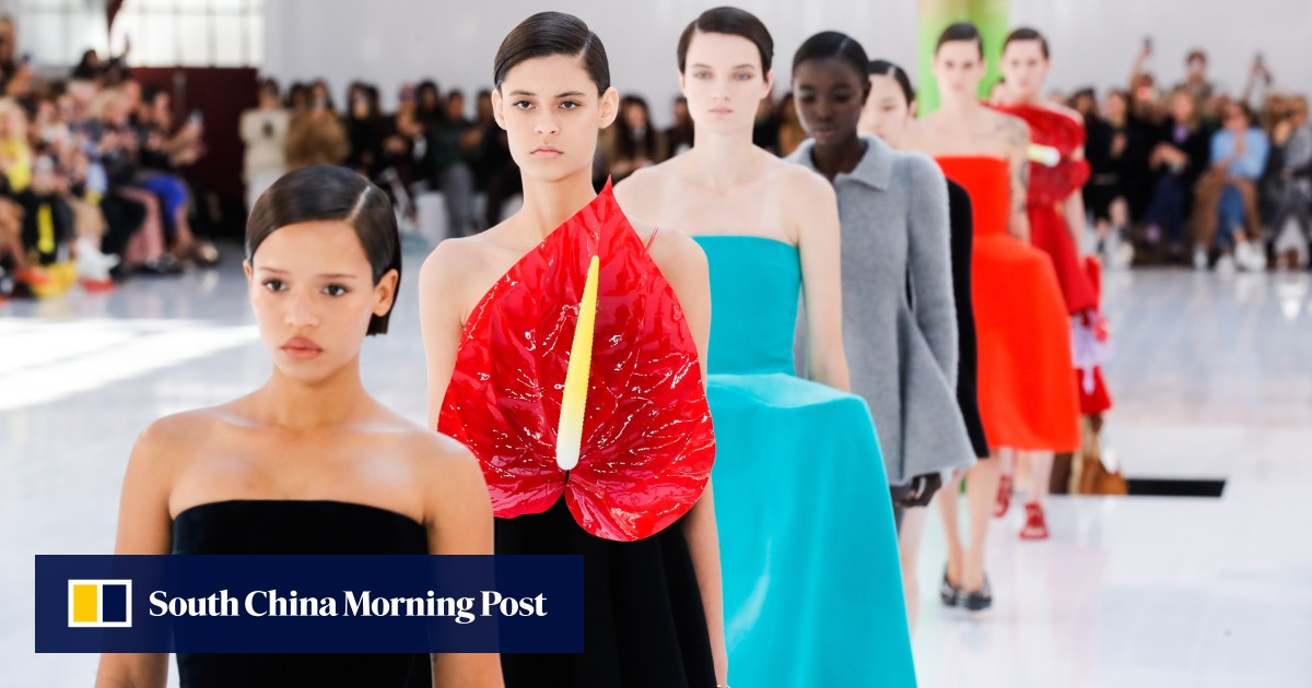 Paris Fashion Week Loewe brings a whimsical floral theme for spring/summer 2023, with Jonathan