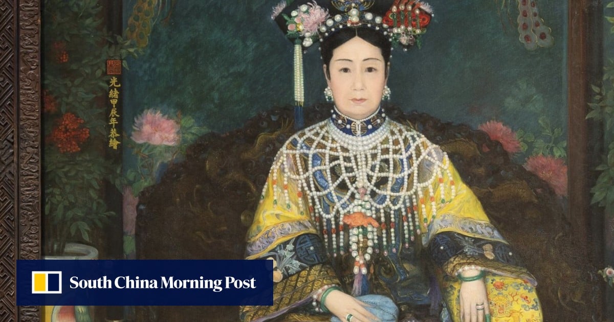 The American artist in China who painted the Empress Dowager Cixi’s ...