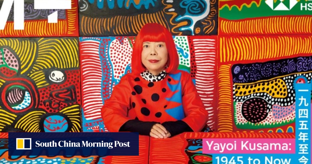 Japanese artist's famous polka dot pumpkins and other works