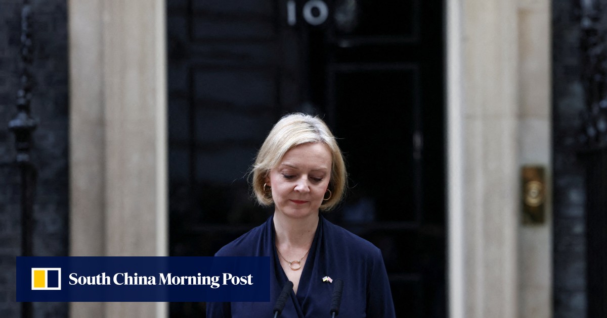 Liz Truss Forced Out As Britains Prime Minister After Just 6 Weeks South China Morning Post 