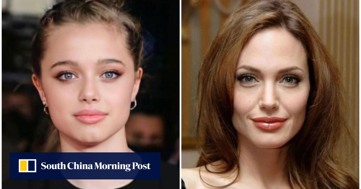 Angelina jolie look hi-res stock photography and images - Alamy