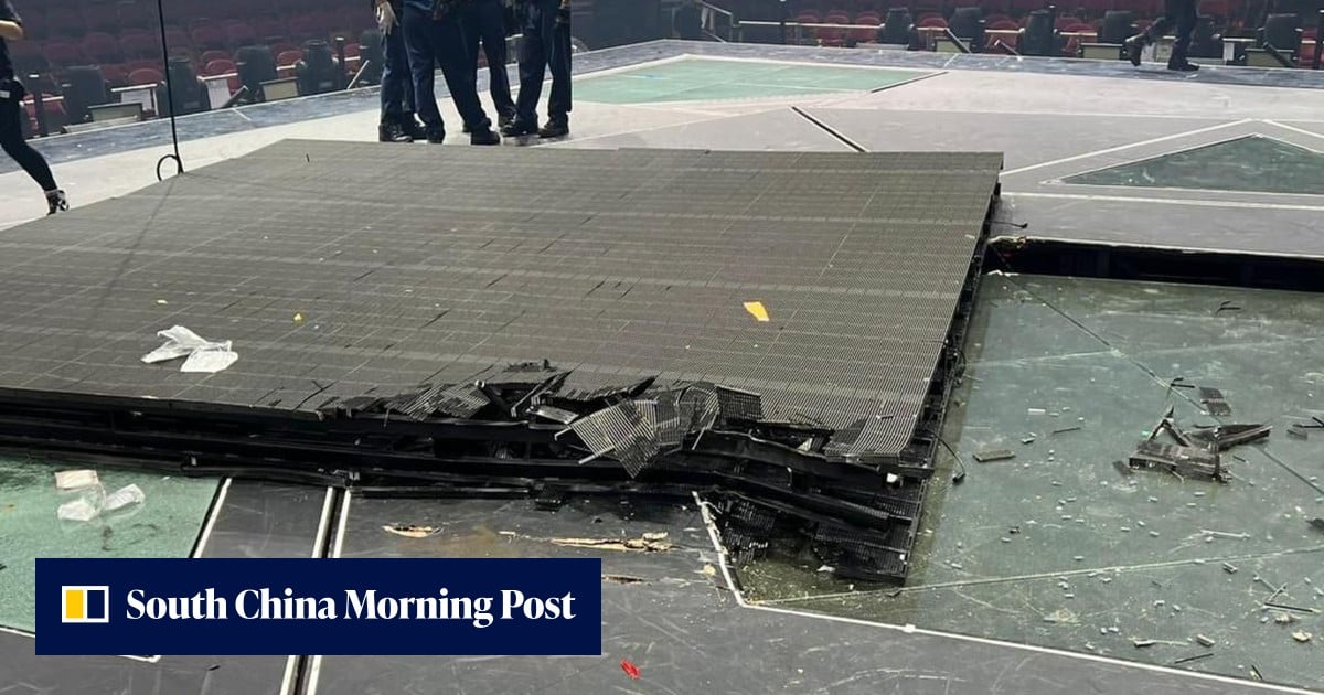 Falling Revealed Hong Kong police arrest 5 over falling screen at Mirror concert as ...