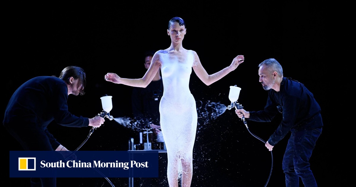 Bella Hadid's spray-on dress and the canned inventions that'll change your  life | Euronews