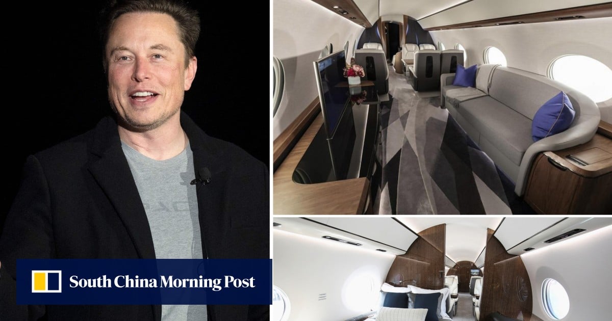 Tesla private jet sale