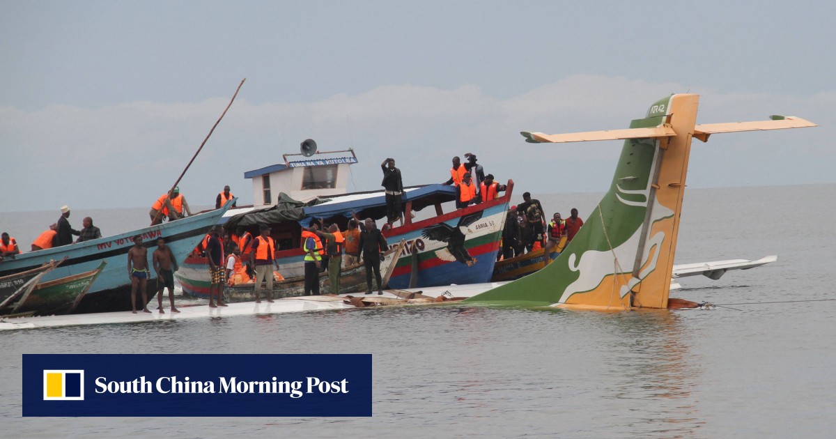 At least 19 dead as Tanzania passenger plane crashes into Lake Victoria