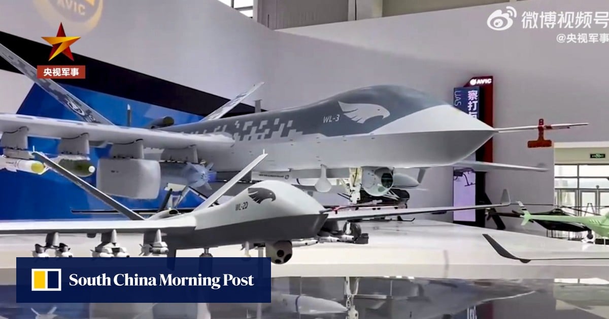 China unveils Wing Loong-3 intercontinental military drone with self ...