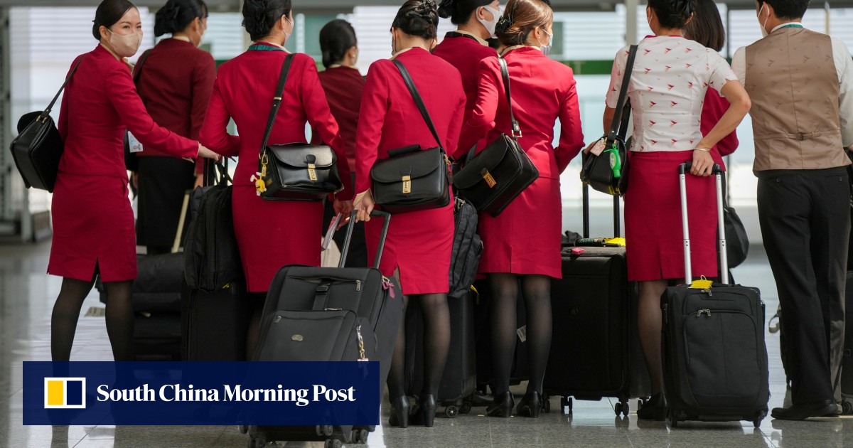 ‘Minimal rest time’ Cathay Pacific cabin crew union warns rostering