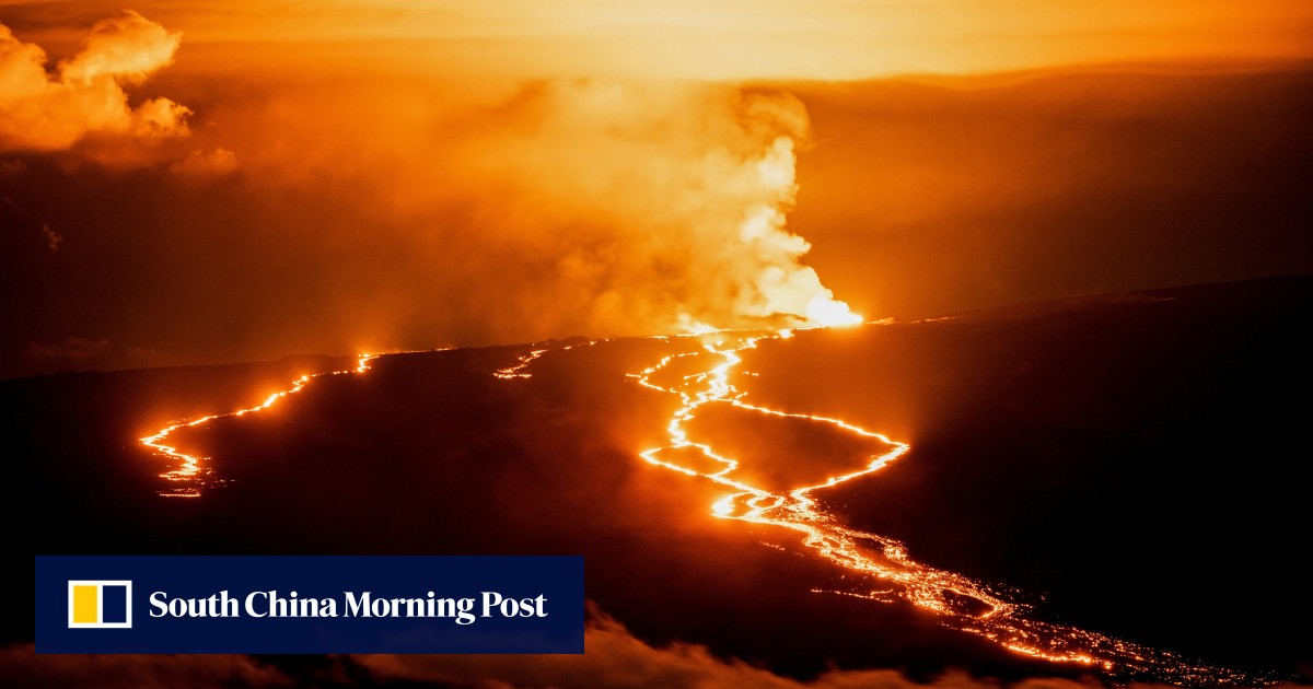 Lava from Hawaii volcano could swallow a major highway. Can it be