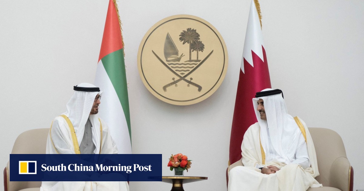 UAE leader makes surprise visit to Qatar after years long four nation
