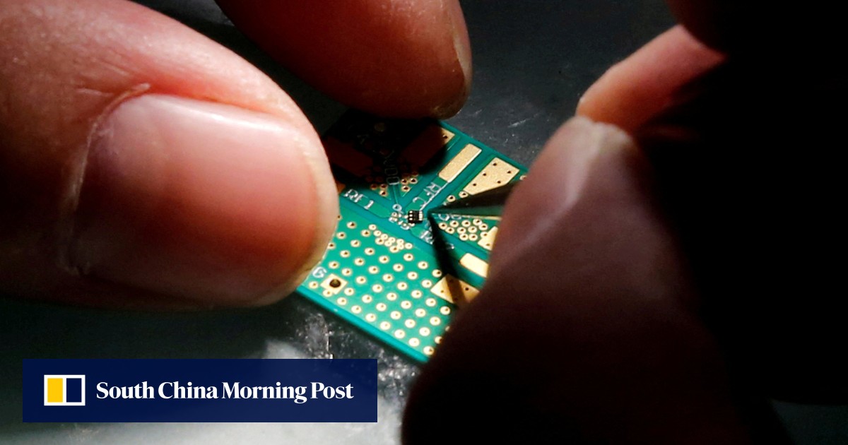Decline in China’s chip output slows in November after record drop
