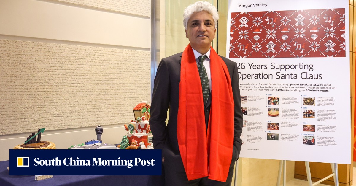 Operation Santa Claus: Morgan Stanley breaks fundraising record again ...