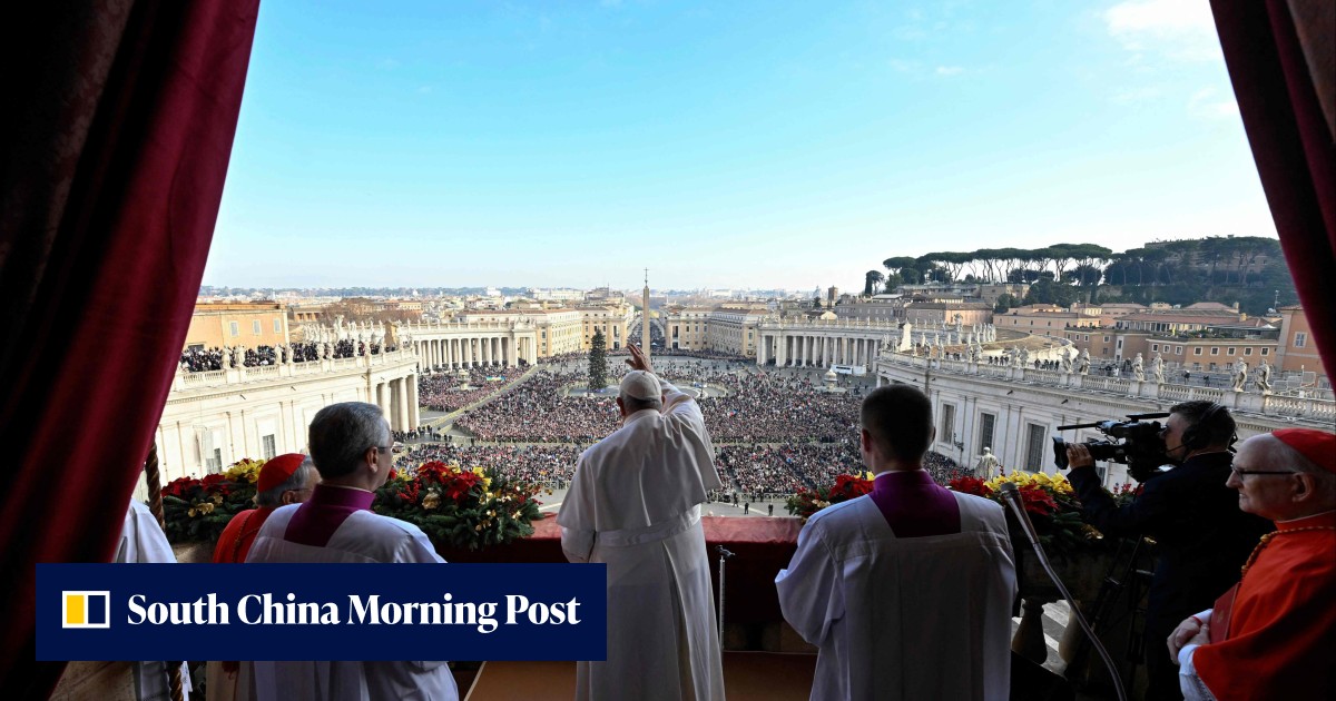 Pope Francis laments ‘icy winds of war’ around humanity in Christmas ...