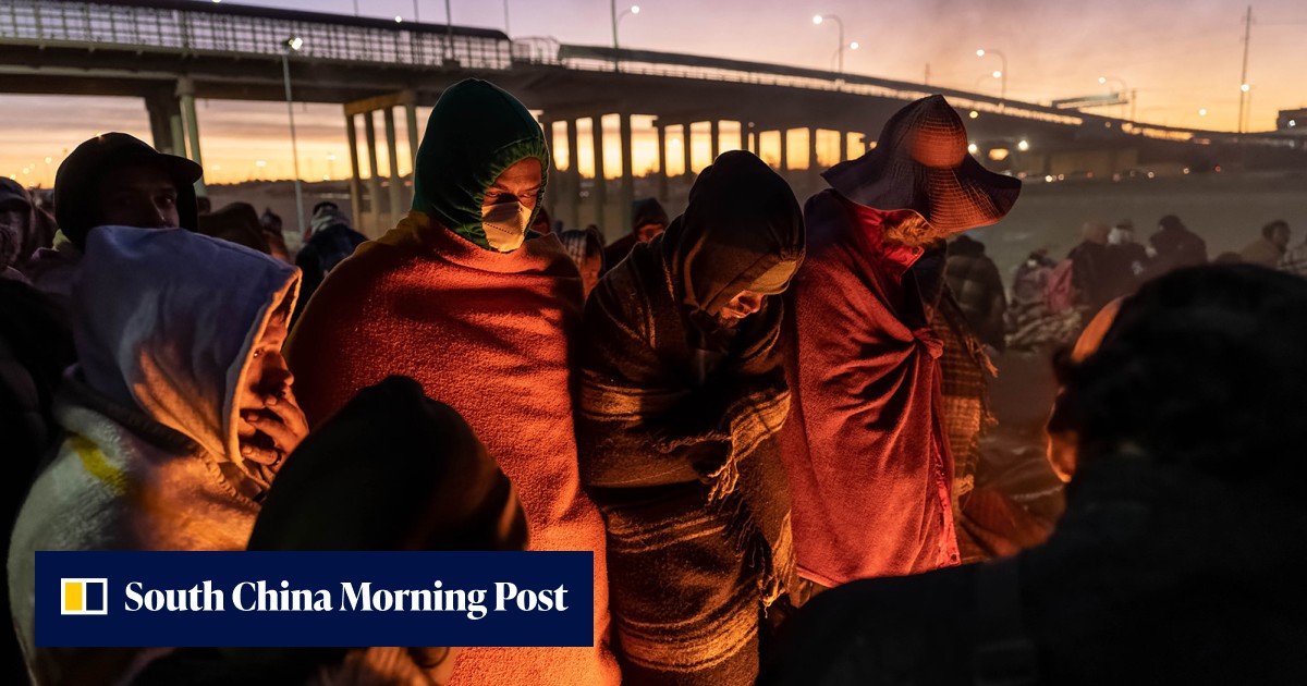 Busloads of migrants dropped off near US VP Kamala Harris’ home amid ...