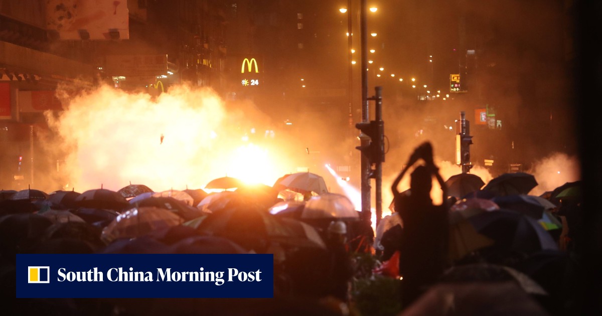 13 jailed over ‘mini war zone’ in 2019 riot near PolyU | South China ...