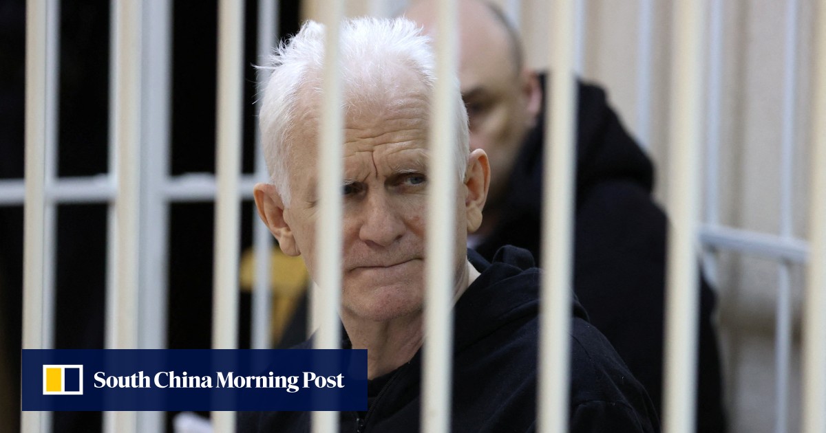 Nobel Prize-winning human rights defender Ales Byalyatski goes on trial in Belarus Nobel Prize-winning human rights defender Ales Byalyatski goes on trial in Belarus