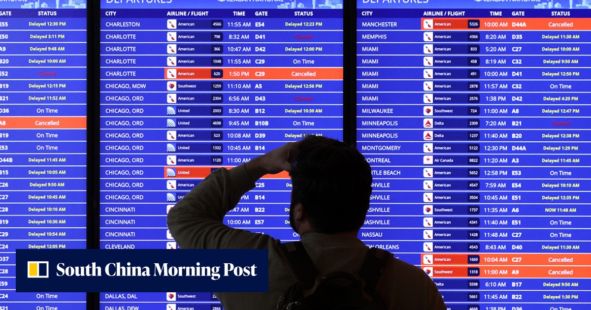 Thousands of US flights delayed or cancelled due to computer glitch ...