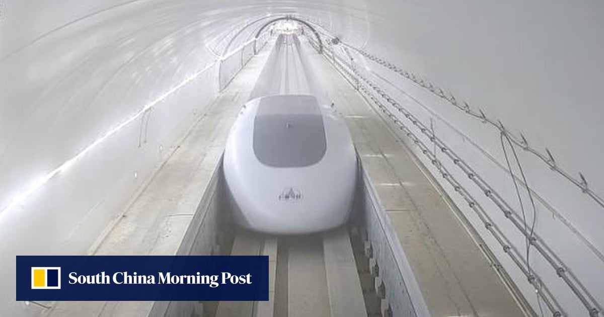 Breakthrough in China hyperloop project aiming to transport people at 1,000km/h