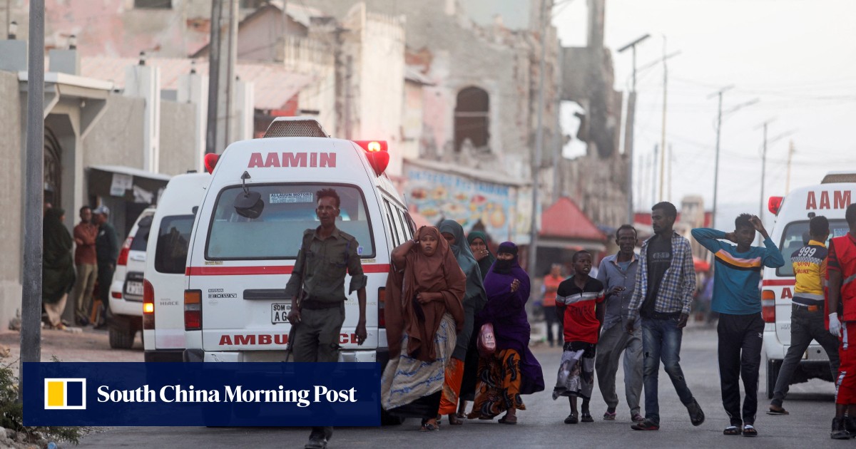 At least five killed in blast attack near Mogadishu mayor’s office At least five killed in blast attack near Mogadishu mayor’s office