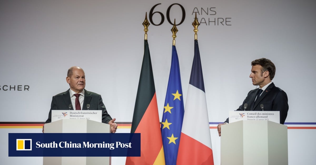 Emmanuel Macron and Olaf Scholz seek to relaunch ties despite Ukraine strains Emmanuel Macron and Olaf Scholz seek to relaunch ties despite Ukraine strains
