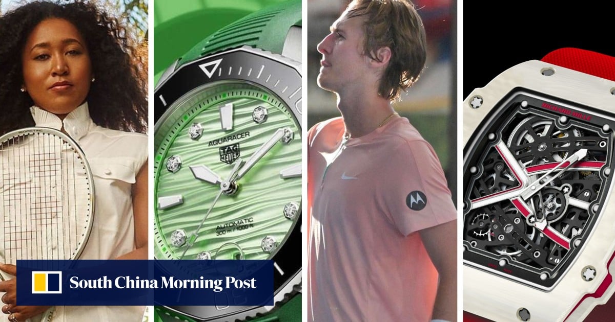 The luxury watch brands that won over tennis next gen elite