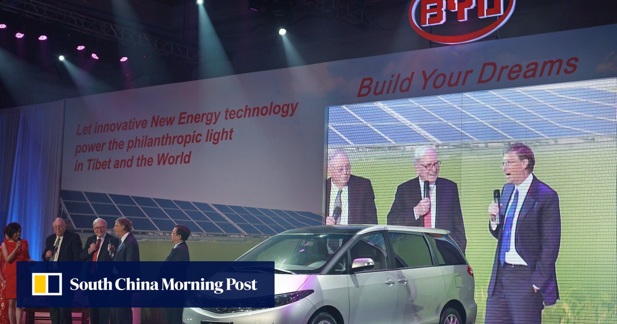 Warren Buffett’s windfall from BYD bet snowballs to US$2.3 billion as China EV maker roars past Tesla with record earnings