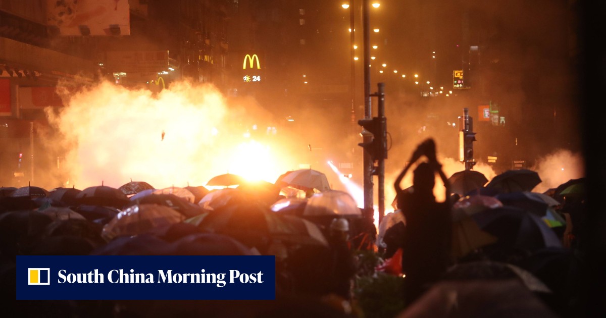 Hong Kong protests: 11 convicted of rioting in trial related to violent ...