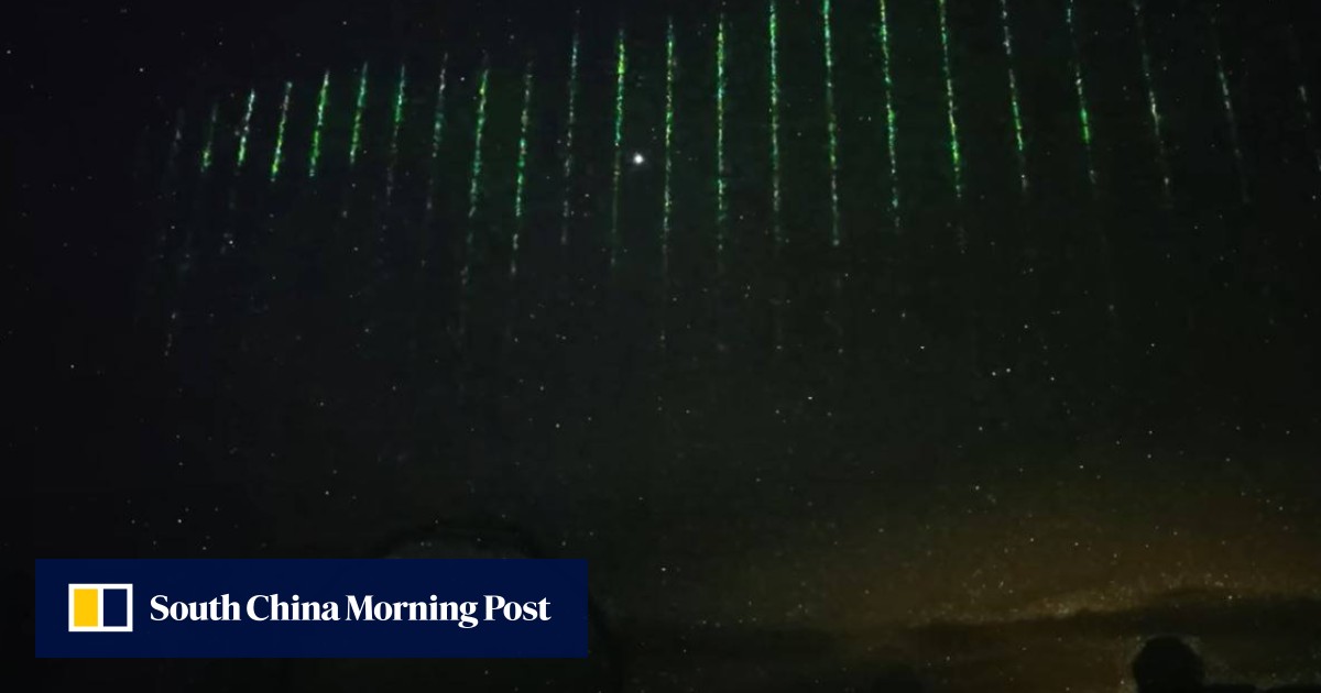 Japan astronomers believe green lights seen over Hawaii are lasers from Chinese satellite