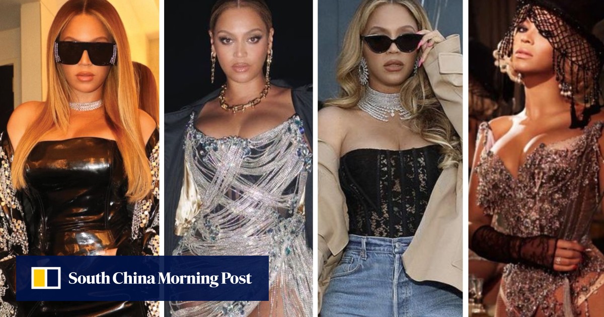 7 times Beyonce rocked corsets like a queen from her metallic Gucci gown at the Grammys and a lacy D G piece at the Super Bowl 2022 to a leather David Koma fashion