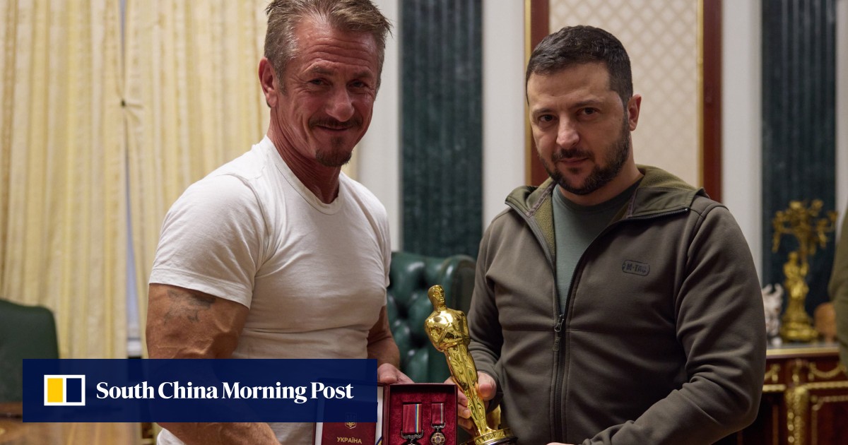 Hollywood star Sean Penn’s love letter to Ukraine premiere’s at Berlin film festival