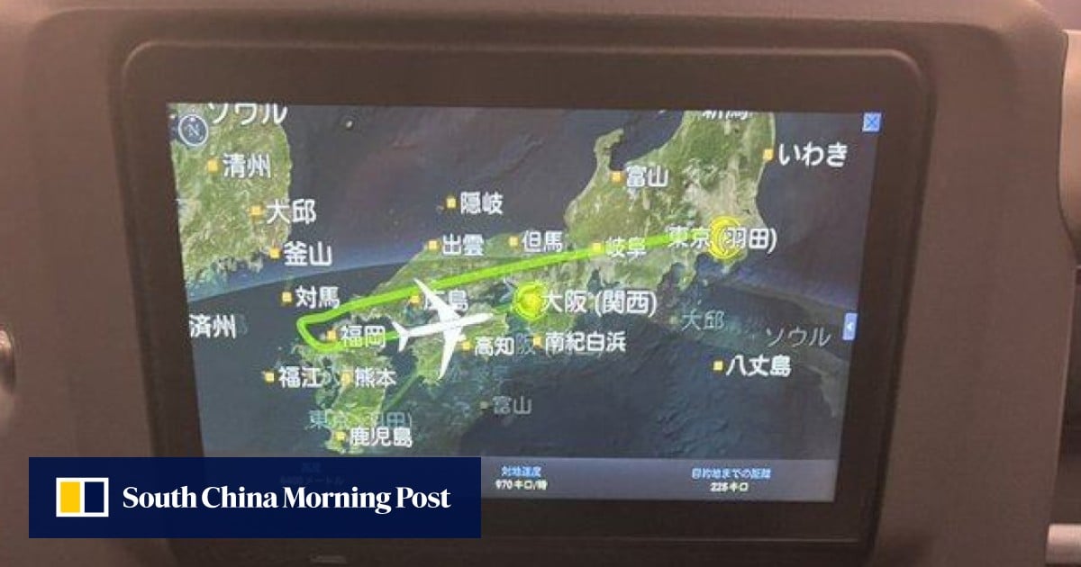 Japan plane goes on 7-hour flight to nowhere after being forced to make a U-turn