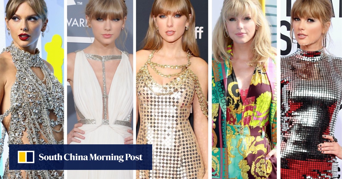 7 of Taylor Swift's most trusted designers over the years: from her punk  rock Louis Vuitton look at the 2016 Met Gala and colourful Versace  ensembles to edgy Balmain, also loved by